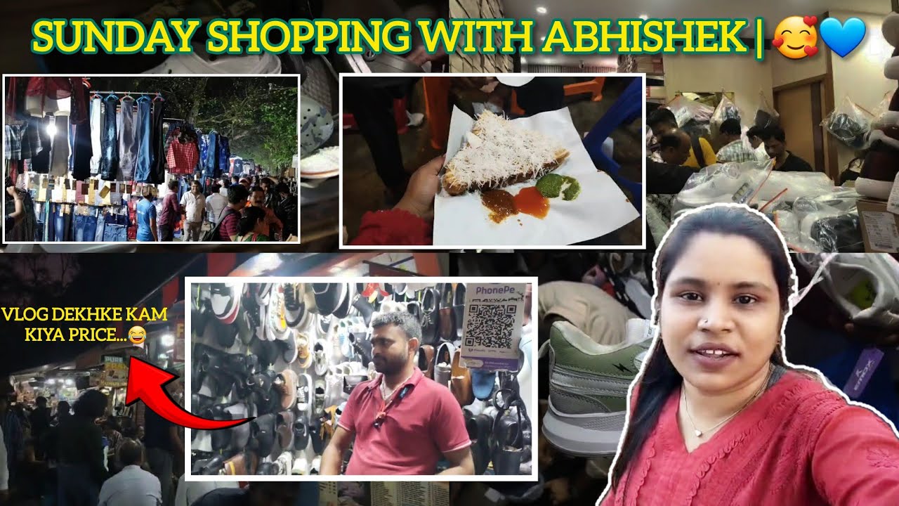 Sunday shopping 🛍️ with @AbhishekRewale28