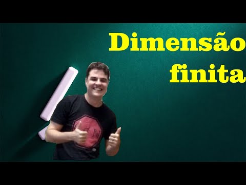 Vídeo: O que é álgebra de dimensão finita?