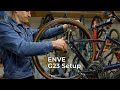 Enve g23 tubeless setup w maxxis reaver