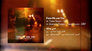 From Me and You - Tania Saleh feat. ZÃY | مني ومنك - تانيا صالح + زي