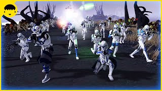 Star Wars REX's 501st Clone Legion in Umbara EPIC Battle | Cinematic NPC Wars