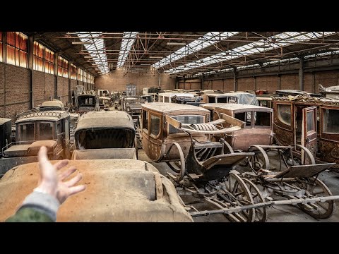 Kıymetli Antika Arabalarla Dolu Terkedilmiş Bir Depo Hangar BULDU!