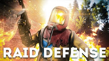 RUST - DEFENDING OUR BASE TWICE IN 10 MINUTES