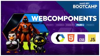 Día 15 📘 WebComponents - BOOTCAMP gratuito Desarrollo web ManzDev 2026