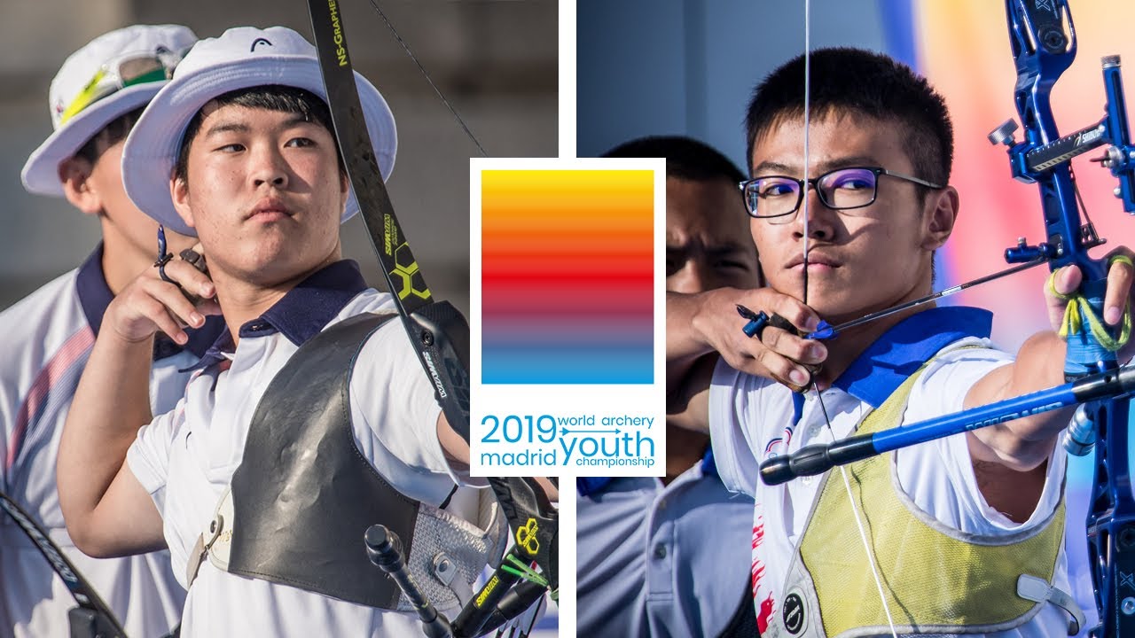 Korea v Chinese Taipei – recurve cadet men team gold | World Archery ...