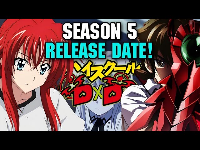 High School DxD' Reveals New Character Designs