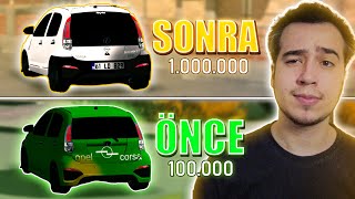 Pazardaki̇ Arabalari Satin Alip Modi̇fi̇ye Etti̇m Mükemmel Değişim Car Parking Multiplayer