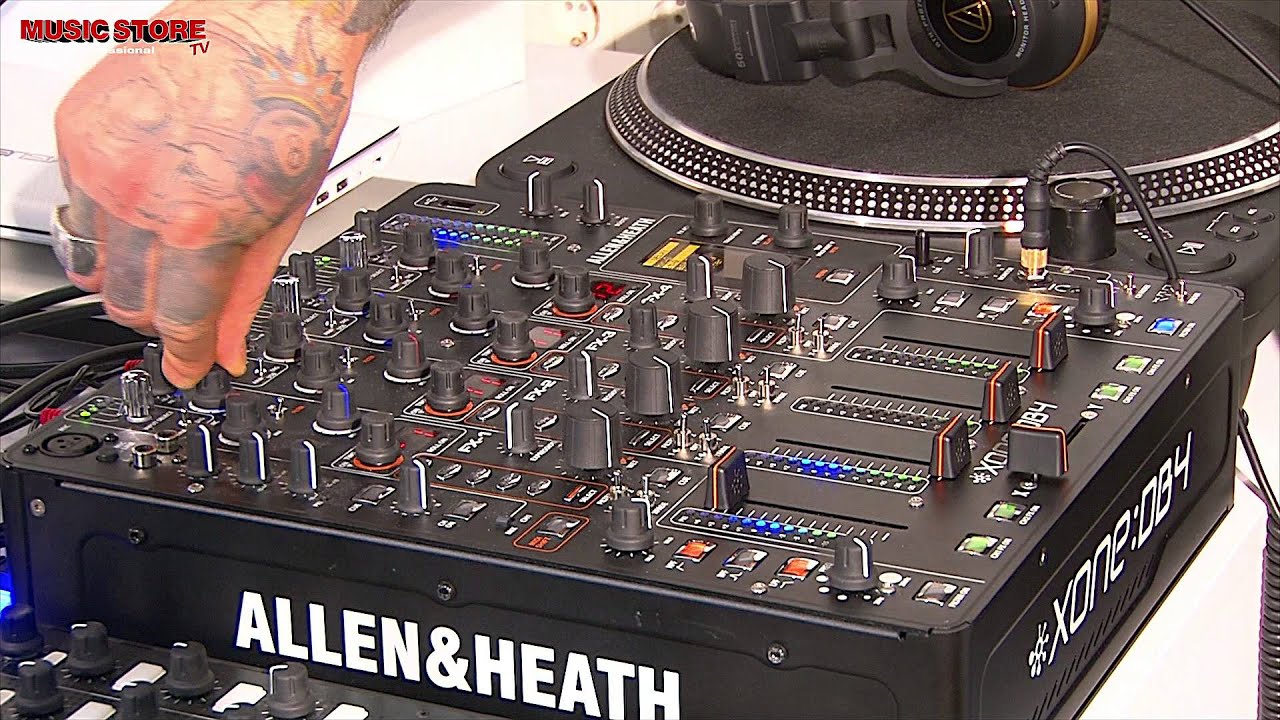 Allen & Heath Workshop - Xone DB4 DJ Mixer - YouTube
