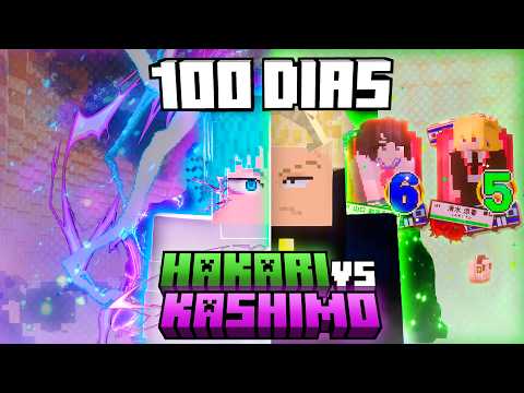 100 DIAS de HAKARI vs KASHIMO... QUEM VAI SER O MAIS FORTE?
