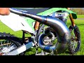 EPIC 250 Two Stroke PIPE TRANSFORMATION | Start to Finish