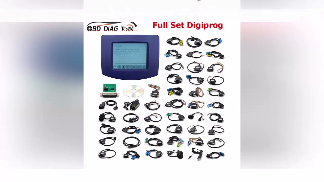 Latest Products You Must Know! 2023 Latest Digiprog3 OBD2 Version Digiprog 3 Full Set OBD Program