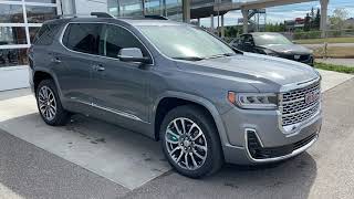 Gray 2020 GMC Acadia Denali Review   - GSL GM City - Calgary