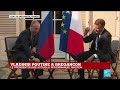 REPLAY - Vladimir Poutine et Emmanuel Macron répondent aux journalistes