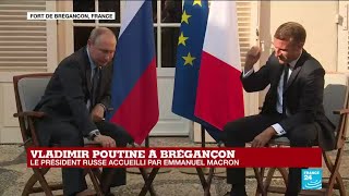 REPLAY - Vladimir Poutine et Emmanuel Macron répondent aux journalistes