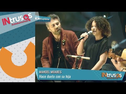Manuel Mijares hace dueto con su hija | INtrusos