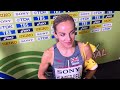 Georgia Hunter Bell after winning 2026 World Indoor 1500 title