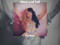 Show And Tell Melanie Martinez Sped Up Reverb Lyrics Show And Tell Melanie Martinez Sped Up Reverb Lyrics