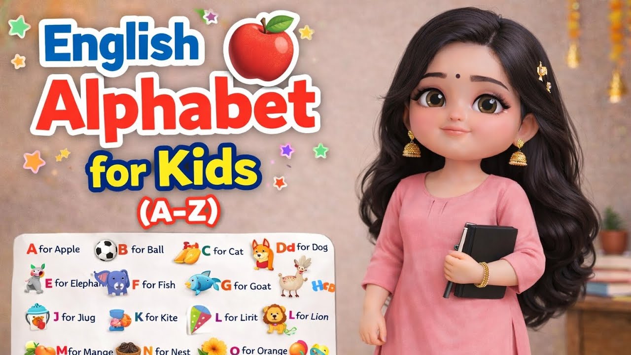 ABCD Learning Fun 🎨📚My First ABCD ABCD with Masti 😄Fun with ABCD for ...