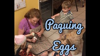 Pâques Eggs Pocking Eggs Paquing