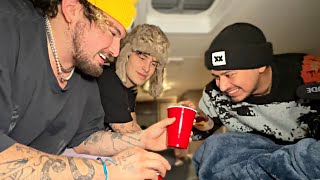 3 GUYS GET DRUNK ON AN RV…