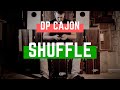 Dp cajon shuffle rhythm