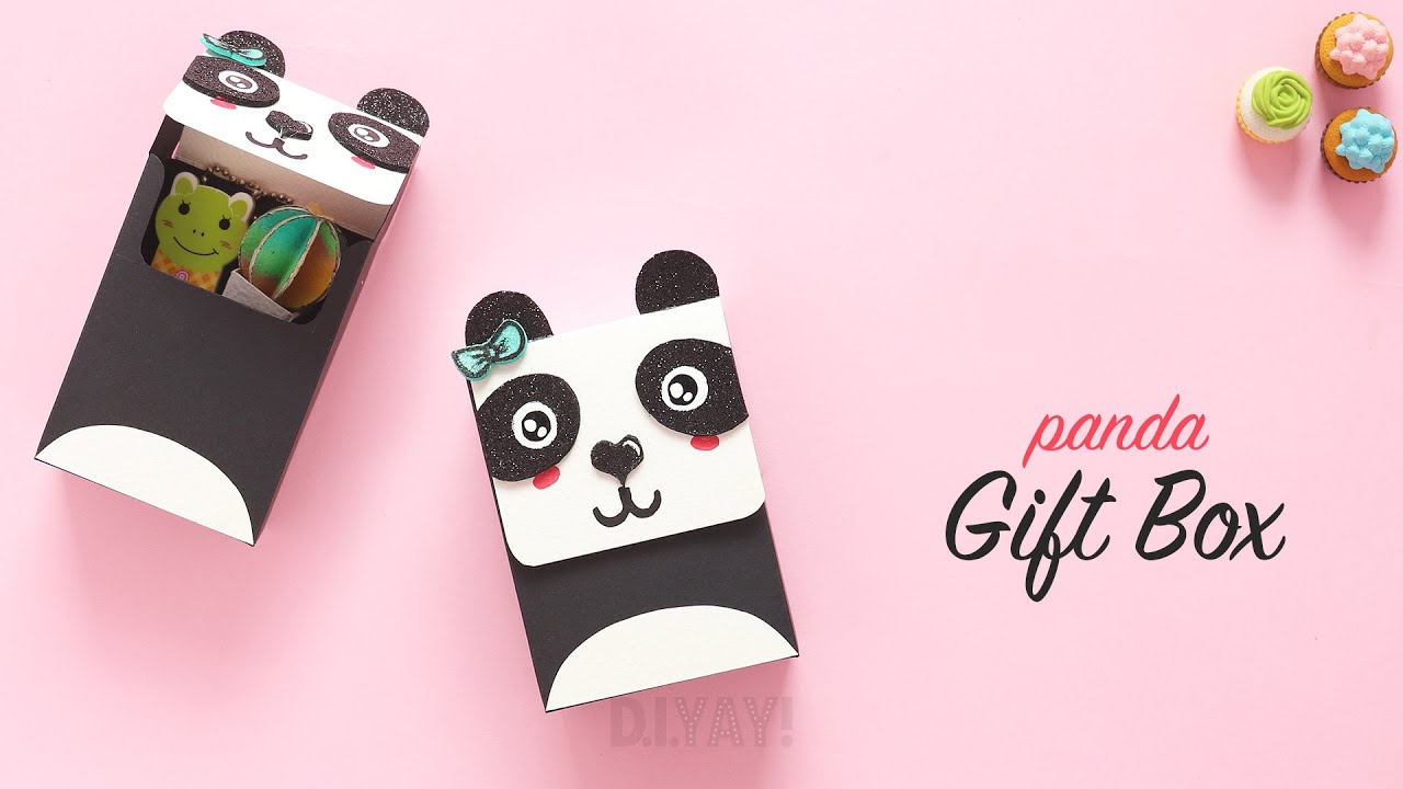 DIY GIFT BOX IDEAS Gift Ideas Panda Gift Box YouTube diy-gift-box-ideas-gift-ideas-panda-gift-box-youtube