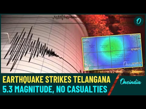 BREAKING: 5.3 magnitude quake hits Telangana, epicenter in Warangal, no casualties, NDRF on standby. BREAKING: 5.3 magnitude quake hits Telangana, epicenter in Warangal, no casualties, NDRF on standby.