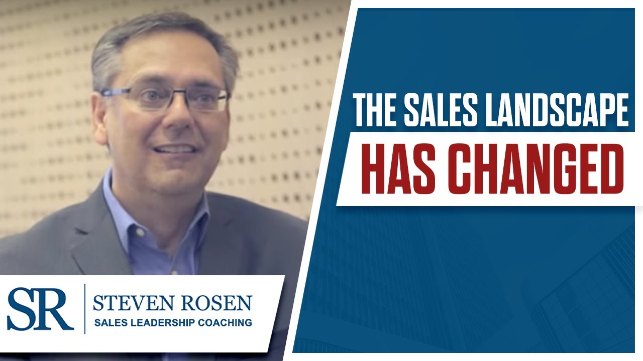 Stephen R Rosen Nj Steven Rosen | The Sales Landscape Has Changed - YouTube