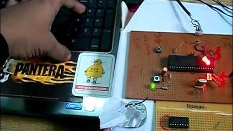 L293D DC Motor Driver Working (USB) + PIC18F4550 USB Interface Board (Keyboard Control)