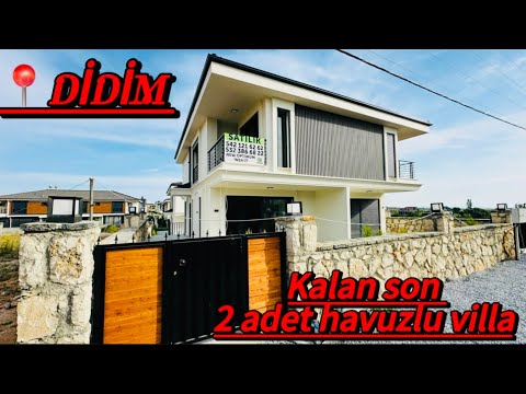 🔵Kalan son 2 villa/AYDIN DİDİMDE SATILIK HAVUZLU LÜKS VİLLA#altınkum #didim #satılıkvilla #viral