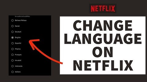 How To Change Language on Netflix (Easy Tutorial!)