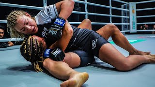 CRAZY FINISHES From ONE Women's Atomweight World Grand Prix Stars screenshot 5