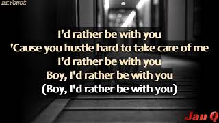 Beyoncé - Be With You (Lyrics)
