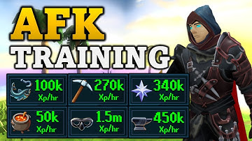 Best AFK Training Methods in RuneScape 3