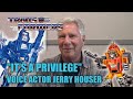 Transformers Sweep, Sandstorm and Junkyard Voice Actor Jerry Houser says, &quot;It&#39;s a Privilege.&quot;