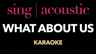 Pink - What About Us (Karaoke/ Instrumental/ Lyrics)