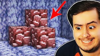 💰 بهترین روش پیدا کردن ندرایت تو ماینکرفت رو یافتم - Minecraft #9