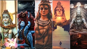 Mahadev WhatsApp Status||Mahadev Status  Bholenath Status||Lord Shiva Status By Mickey Creations