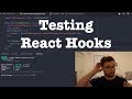 Testing React Hooks