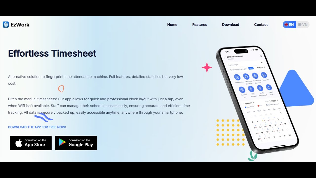 How to use EzWork on your computer. Free Payroll, Payslip & Timesheet Software.