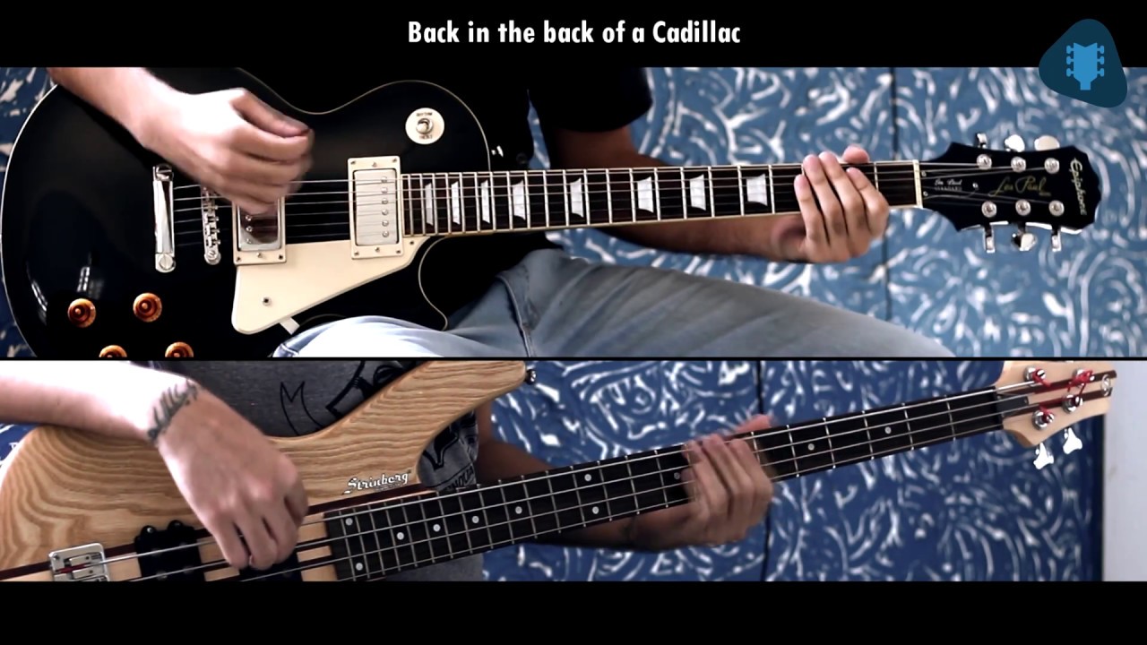 AC/DC Back in Black (Guitar and Bass Cover) YouTube