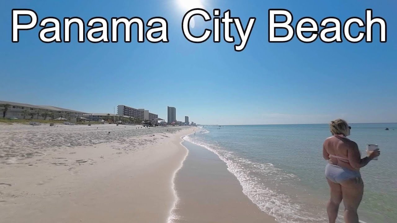 Panama City Beach Walking Tour | Relaxing White Sand & Emerald Water, Florida