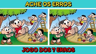 Jogo dos 7 Erros - Turma da Mônica., Veja Completo: www.apr…