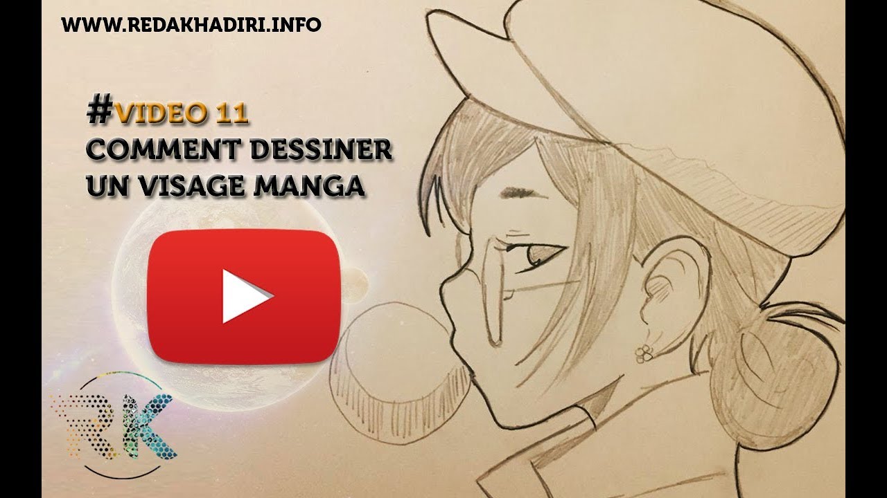 Video11 Comment Dessiner Le Visage Dune Fille Manga Moins D 5 Minute