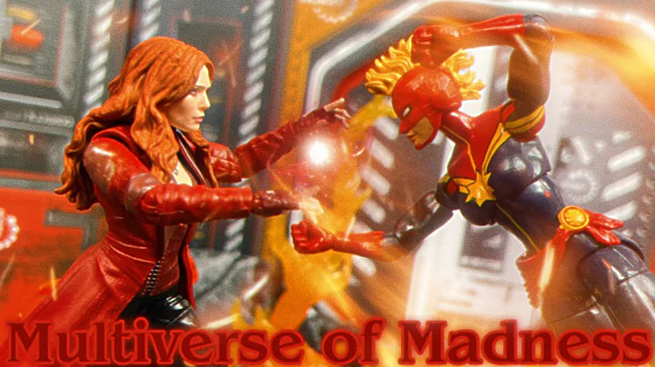 Scarlet Witch vs Captain Marvel Variant (Doctor Strange: Multiverse of Madness Stop Motion)