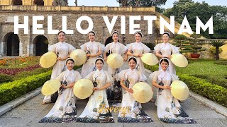 Múa XIN CHÀO VIỆT NAM - Vũ đoàn Fevery | Traditional Dance with the Ao Dai by Vietnamese Girls