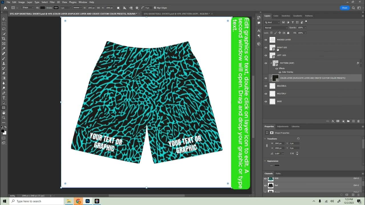 FREE PSD AOP BASKETBALL SHORTS MOCKUP TUTORIAL (PSD FILE) - YouTube