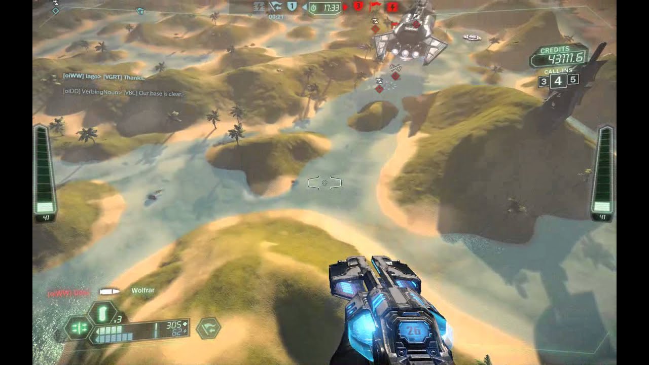 Tribes Ascend - dD Vs oiWW Scrim, Crossfire, Capper PoV with Mumble