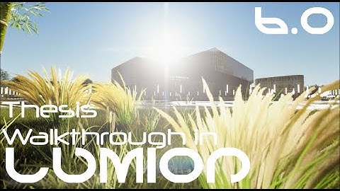 Lumion 6.0 Walkthrough: Thesis on Architecture for Life Transition (Old Age Cum Orphanage)