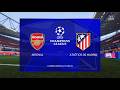 FC 26 - Arsenal vs Atlético de Madrid | Semi-final UEFA Champions League | Highlights